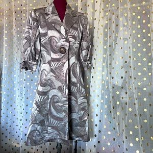 Cocktail dress coat shimmery evening jacket